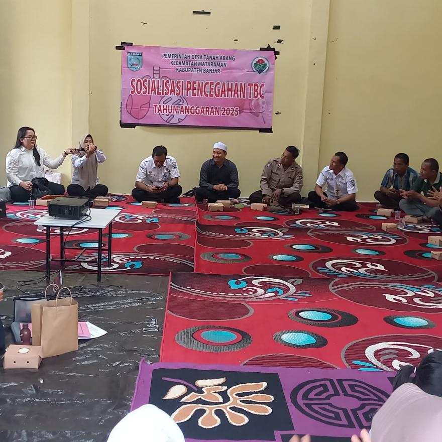 SOSIALISASI PENCEGAHAN TBC DESA TANAH ABANG